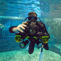 Sublue, Underwater Scooter , Compass and Camera Mount, Motor Scooter for Adults & Kids, Smart Scooter, Diving, Snorkeling, Green