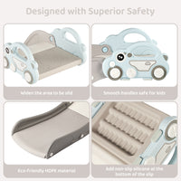DUKE BABY Toddler Sofa and Bed-side Slide - Blue