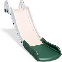 EALING BABY Kids Indoor Sofa Slide Stair Slide Attachment to Toddler Bed and Nugget Couch, Best Accessory to Toy Playground and Bedroom, Cream and Green