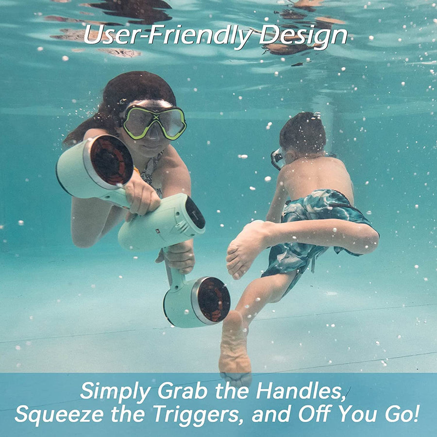 Sublue, Underwater Scooter , Compass and Camera Mount, Motor Scooter for Adults & Kids, Smart Scooter, Diving, Snorkeling, Blue
