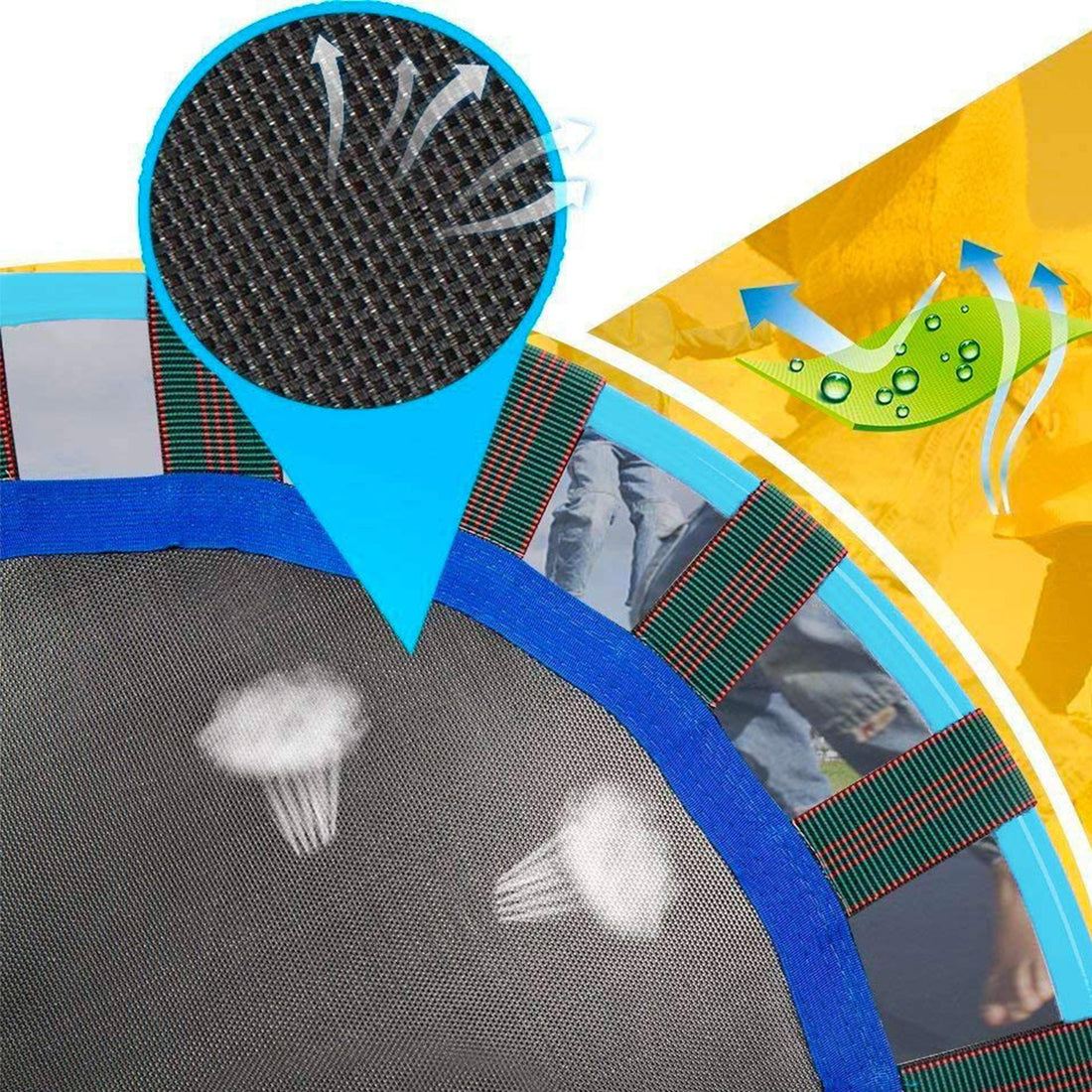 EALING BABY Trampoline with Foldable Bungee - 38
