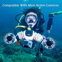 Sublue, Underwater Scooter , Compass and Camera Mount, Motor Scooter for Adults & Kids, Smart Scooter, Diving, Snorkeling, Blue